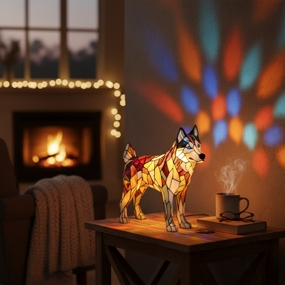 Nala av evig glød og mildt hjertelys hjemme