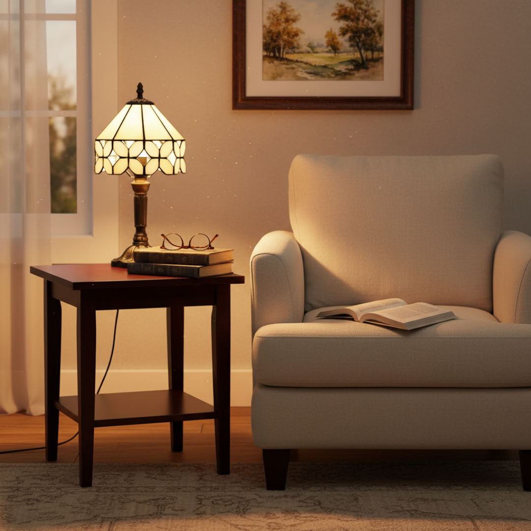 LED-lampe i barokkstil fra gammeldags verden