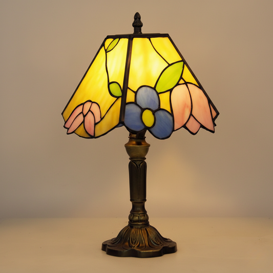 Retro barokk bordlampe